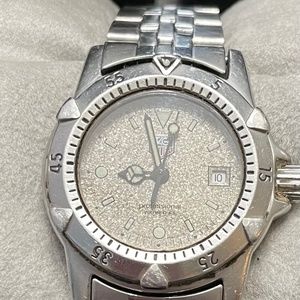 TAG Heuer Professional 1500 Ladies Divers Granite Dial Watch - Stainless Steel